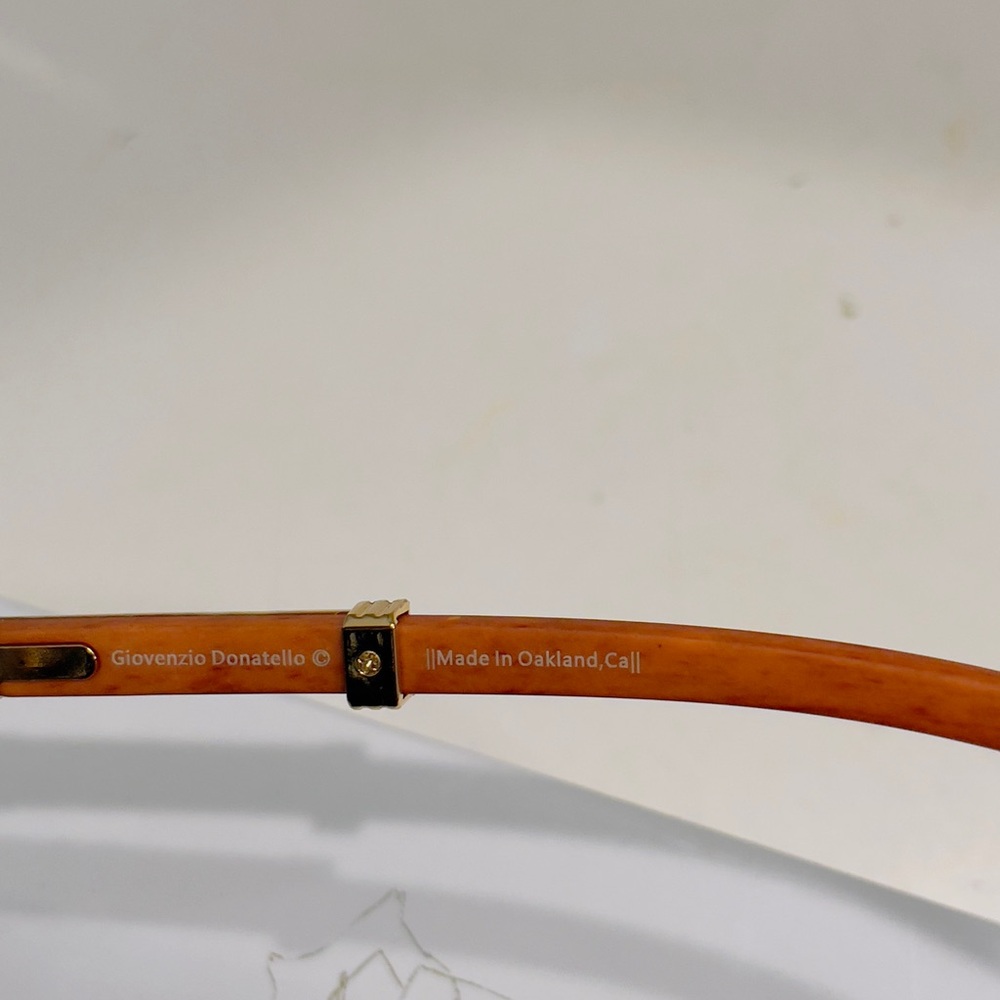 GIOVENZIO DONATELLO Brown Sunglasses - Picture 5 of 6